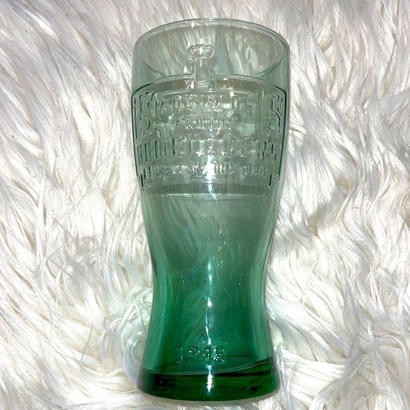 McDonalds green commemorative glass. 1948. - Picture 1 of 7